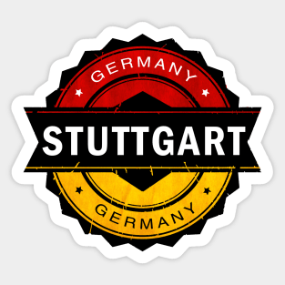 Stuttgart, Germany Sticker